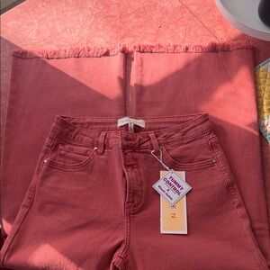 Vervet High-Rise Women's Jeans in Dusty Rose - Tummy Control